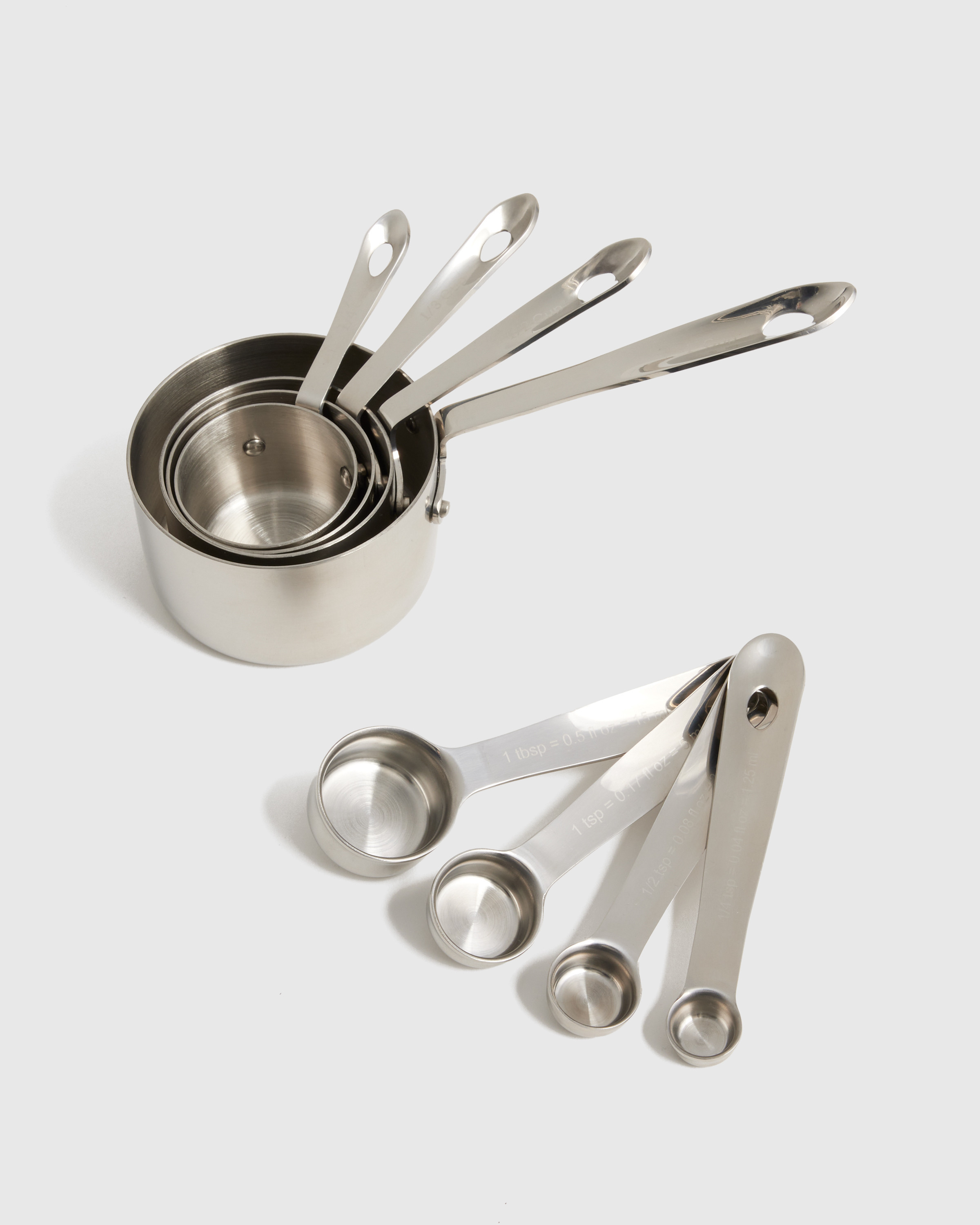 Quince | Stainless Steel Measuring Cups & Spoons Set | Quince