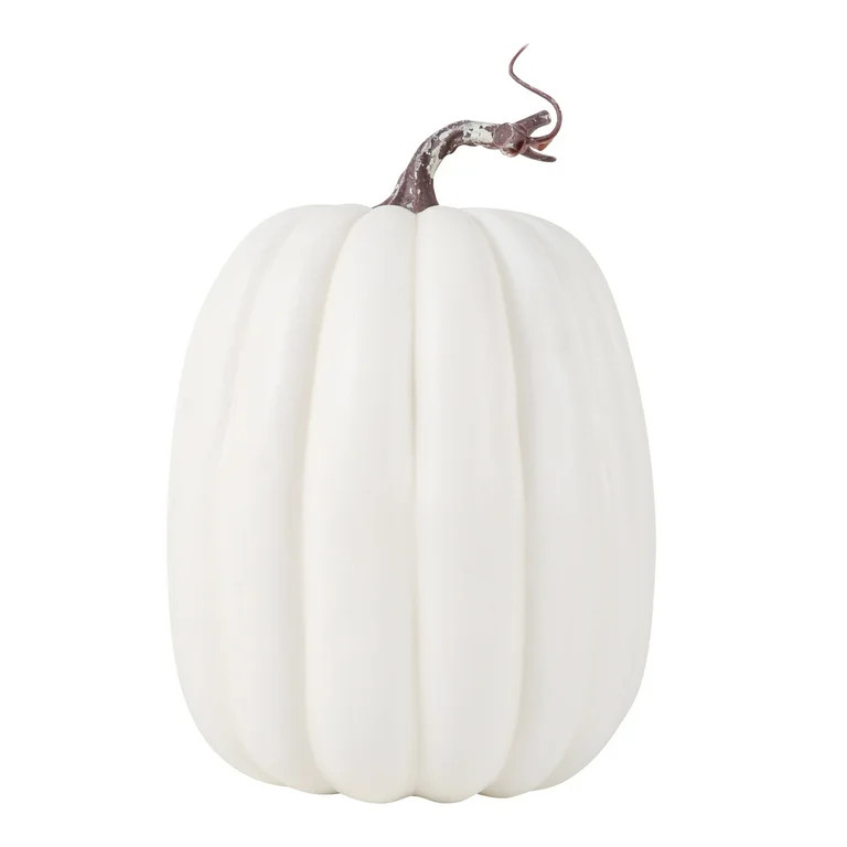 8 Inch Large Artificial Pumpkins Decor Foam Fake Decorative Pumpkins for Halloween Autumn Harvest... | Walmart (US)