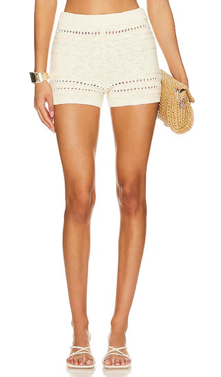 Marisol Shorts in Oat Milk | Revolve Clothing (Global)