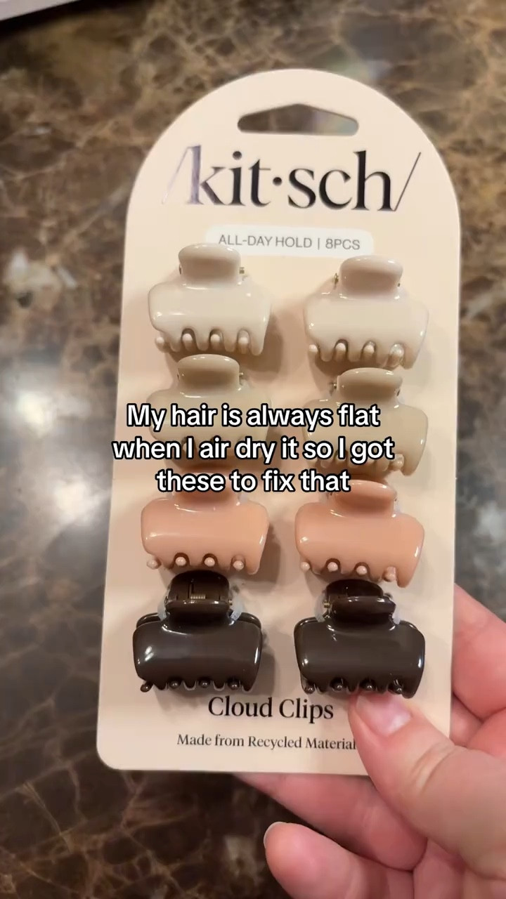 Cloud hair clips. These are going to be great for clipping my roots to air dry my hair and they are so cute!! 

#LTKBeauty #LTKselfcare
