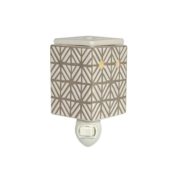 Better Homes & Gardens Accent Warmer, Tiled Ceramic Gray | Walmart (US)