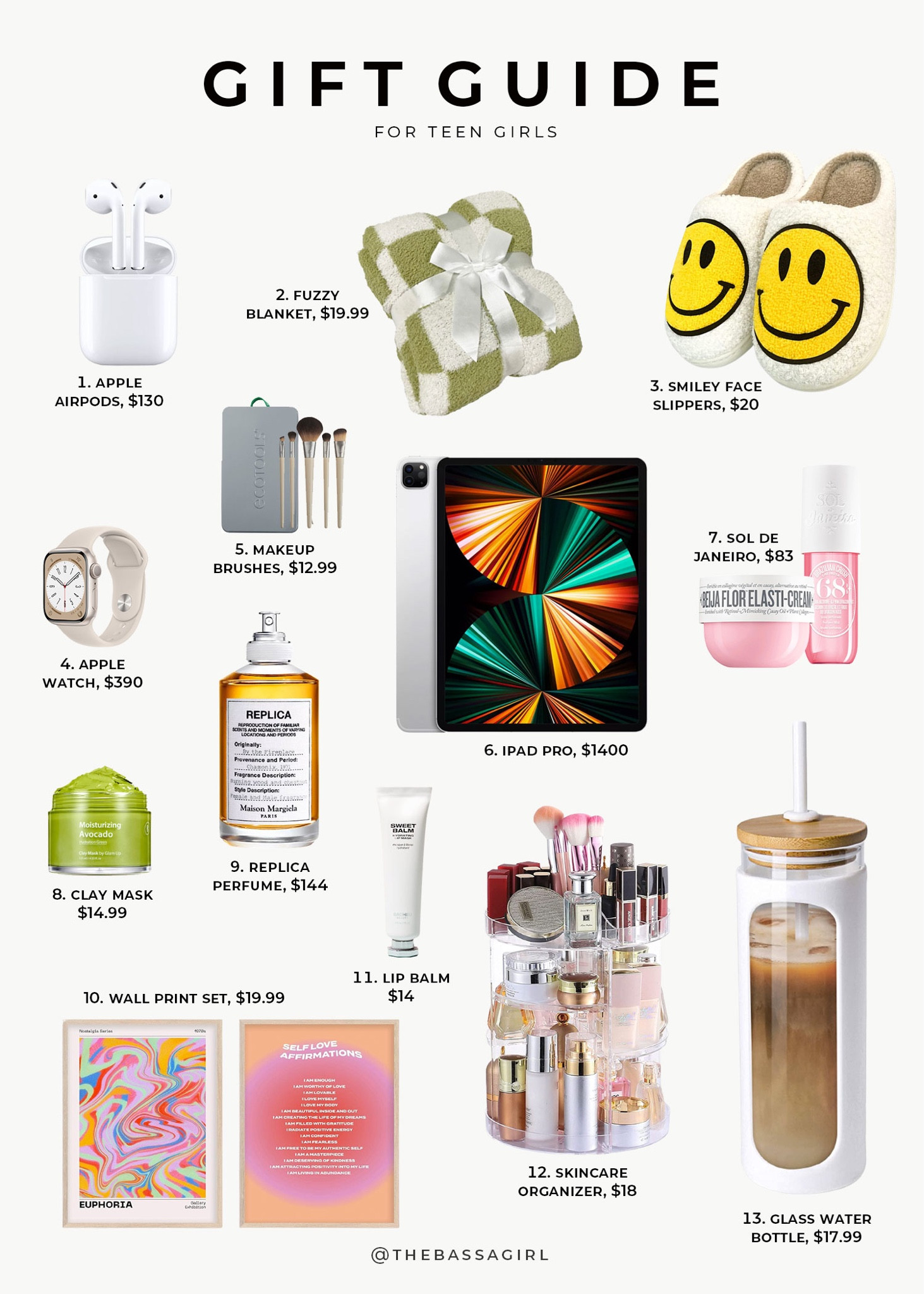 Christmas present ideas for a teen girl gift guide teen girl cute gift ideas