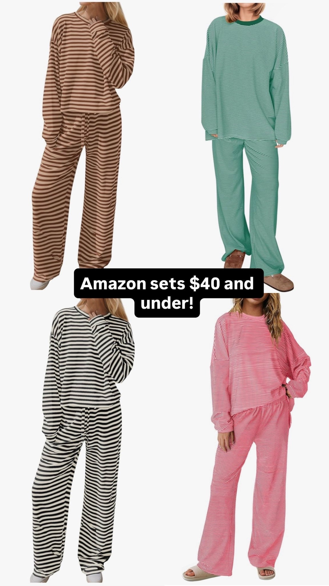 All the trendy sets! $40 and under 

#LTKFindsUnder100 #LTKSaleAlert #LTKFindsUnder50