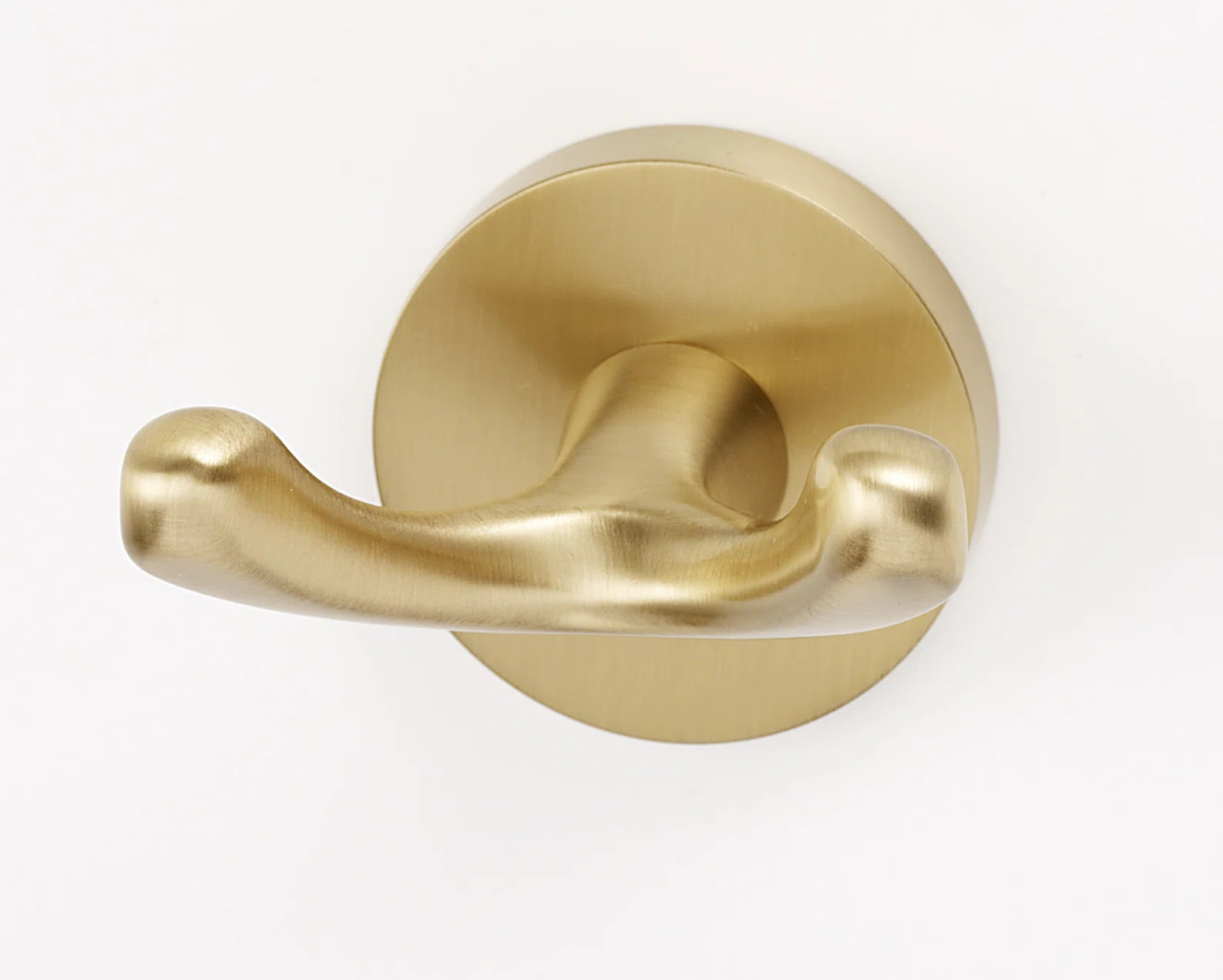 Contemporary I Double Wall Mounted Robe Hook A8384-PN | Wayfair North America