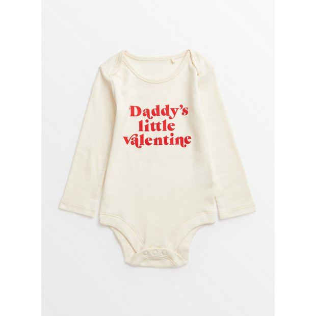 Buy Daddy's Little Valentine Bodysuit Up to 1 mth | Bodysuits | Tu | Tu Clothing