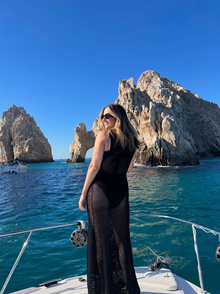 Cabo boat day for my 30th birthday. Obsessed with this coverup. 

#LTKtravel