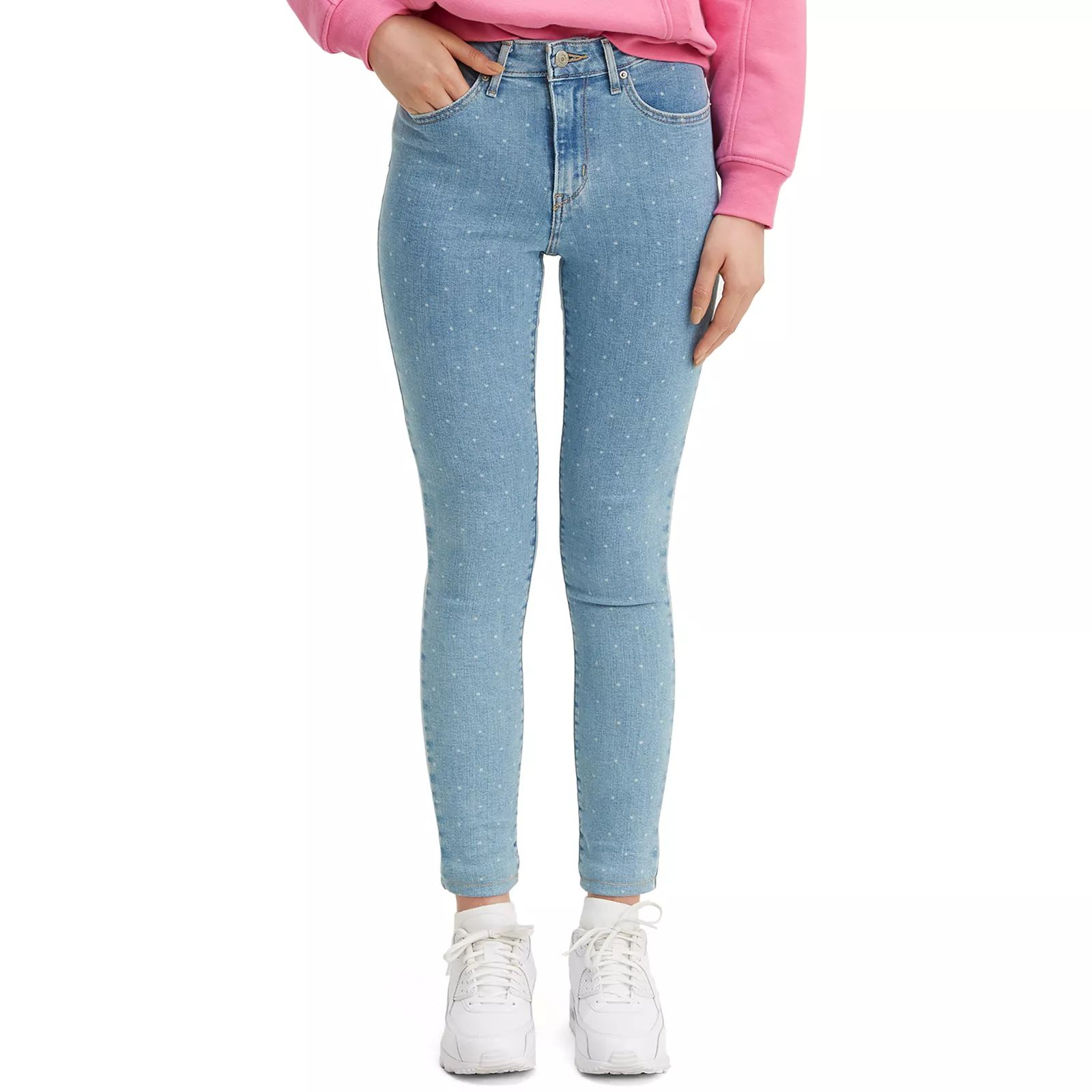 Women's Levi's 721 Modern Fit High Rise Skinny Jeans, Size: 25(US 0)Medium, Med Blue | Kohl's