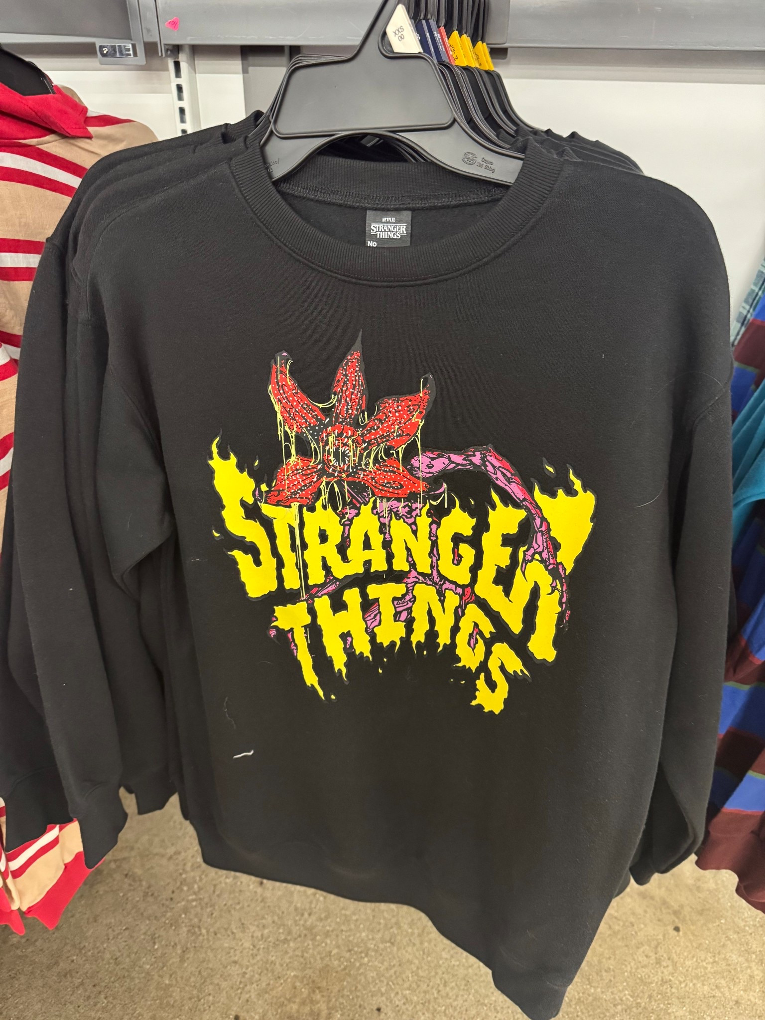 Walmart Netflix Stranger Things Oversized Fleece Sweatshirt from No Boundaries, Women’s Plus

#LTKSeasonal #LTKFindsUnder50 #LTKootd