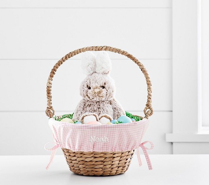 Liner With White Basket | Pottery Barn Kids