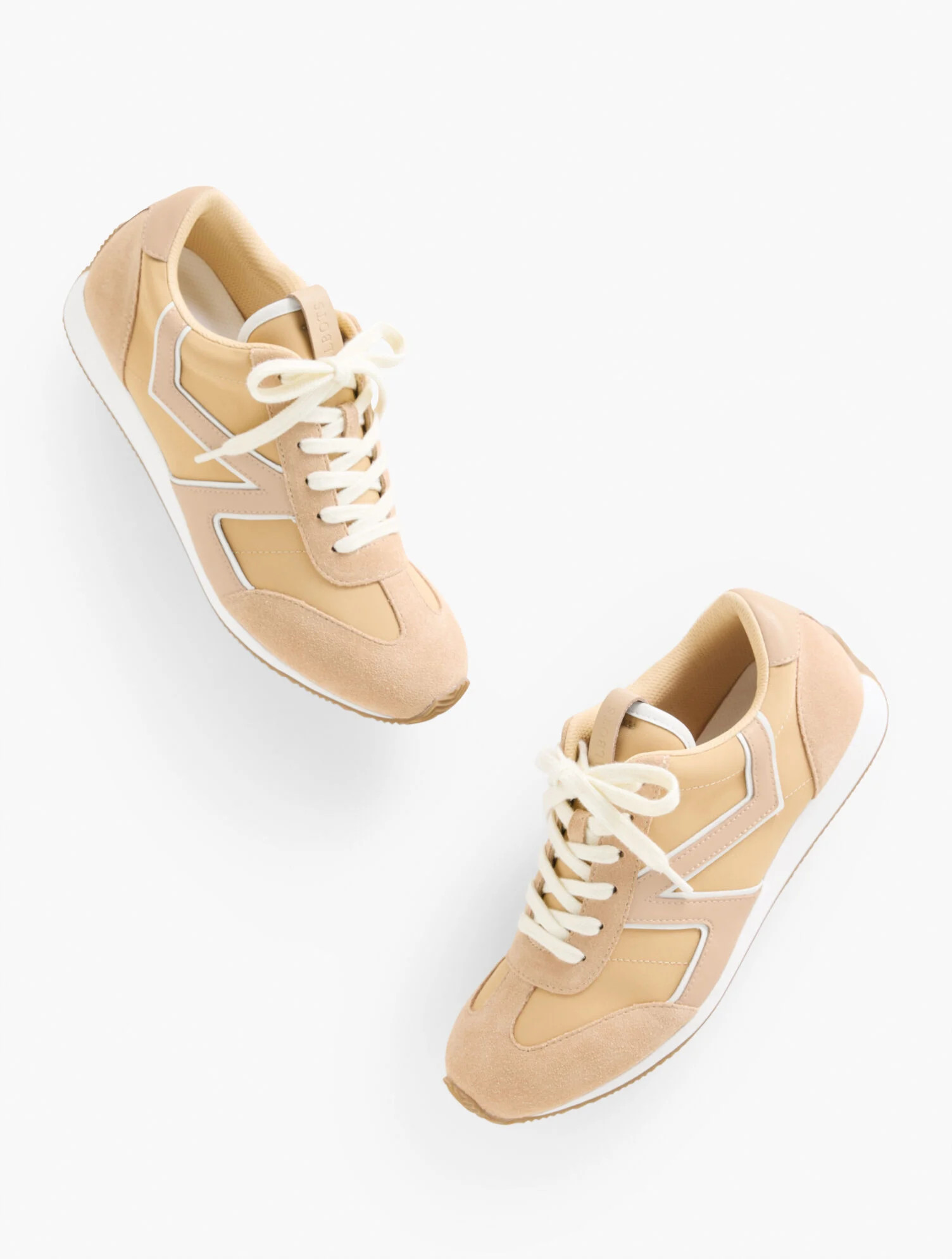 Alex Leather & Nylon Sneakers | Talbots