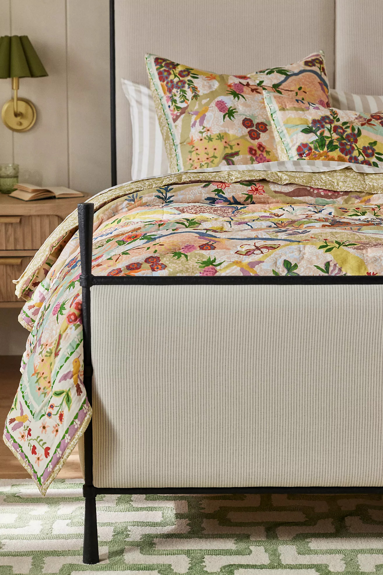 The Printed Textured Cotton Quilt Collection | Anthropologie (US)