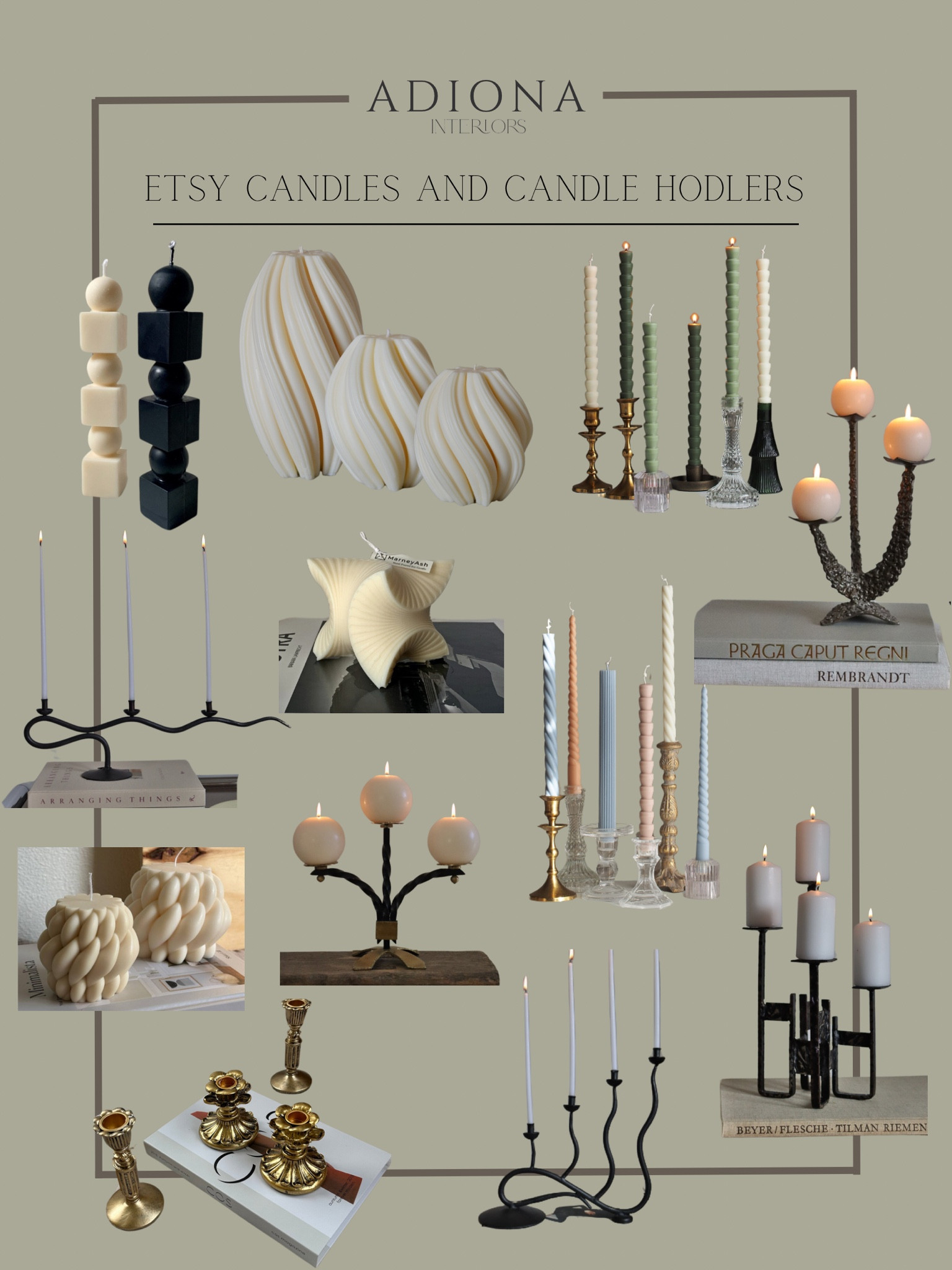 Etsy candles and candle holders 

#LTKsalealert #LTKhome #LTKSeasonal