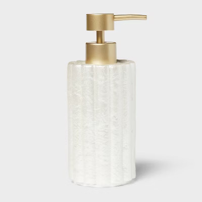Fluted Capiz Soap Pump - Threshold™ | Target