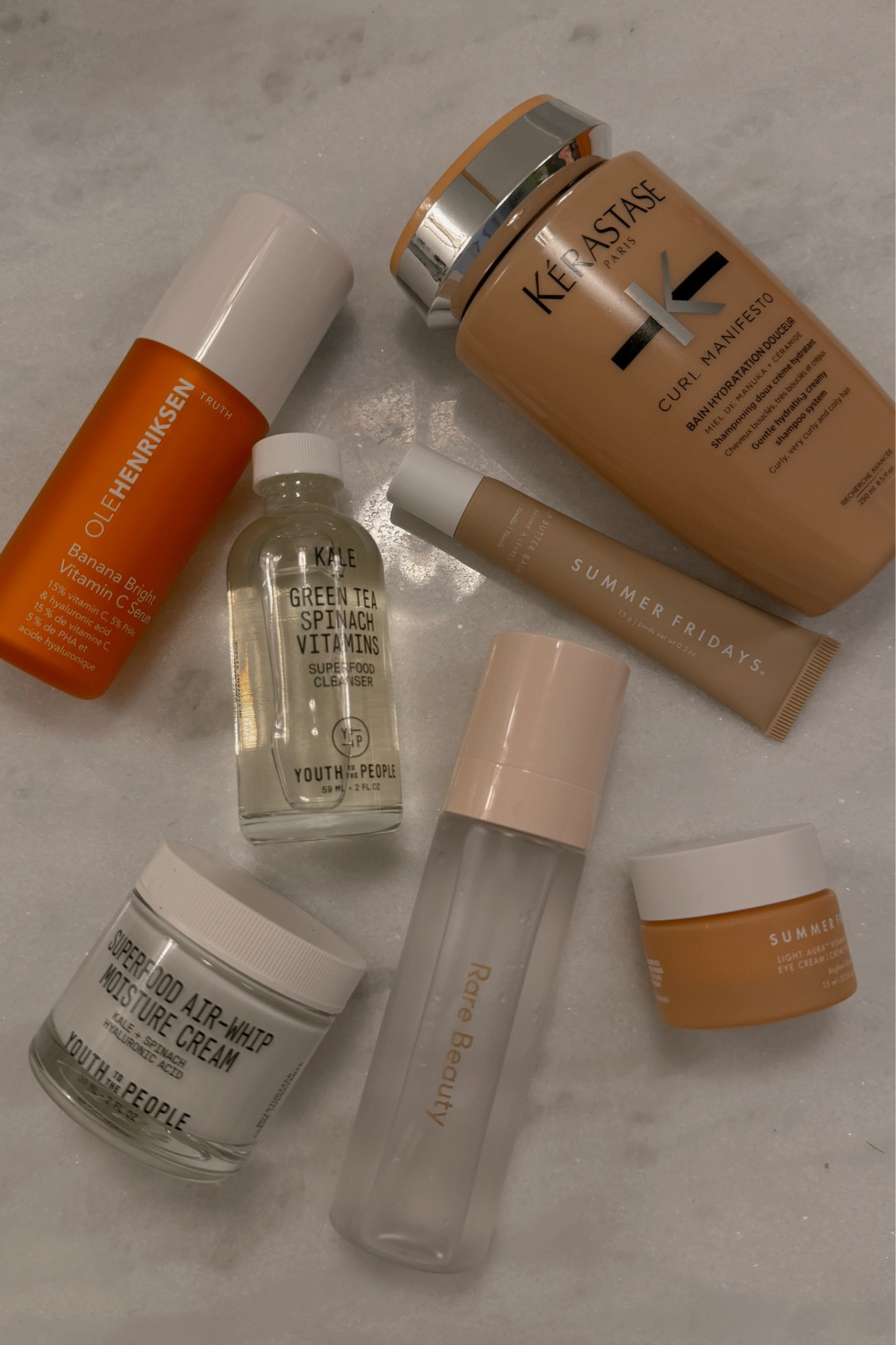 Sephora makeup skincare and hair product haul