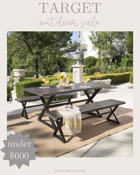 Target Outdoor Dining Table Set

patio / backyard / outdoor furniture / outdoor dining / dining set / patio set

#LTKSeasonal #LTKhome #LTKsalealert