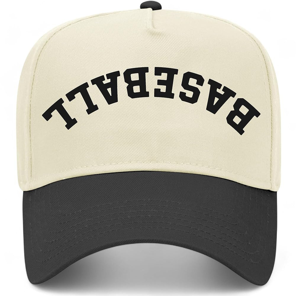 Baseball Upside Down Reversed Vintage Trucker Hat | Premium Snapback Baseball Hat for Men & Women | Amazon (US)