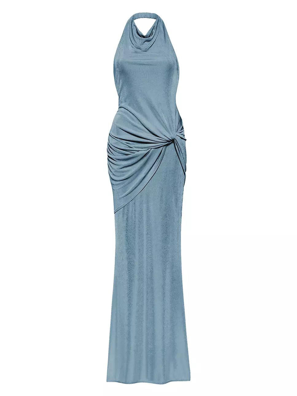 Leyla Cowl Halterneck Gown | Saks Fifth Avenue