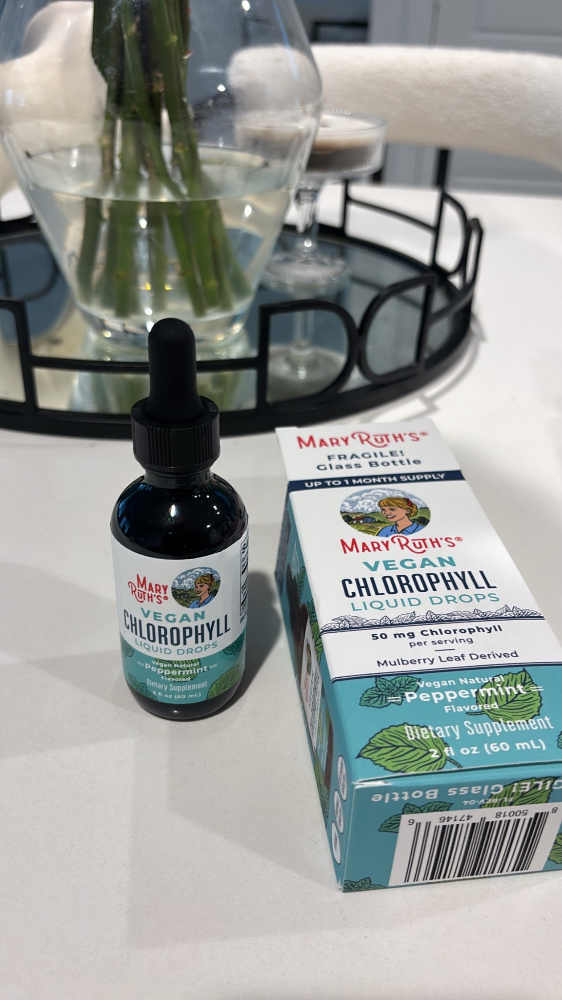 Liquid chlorophyll drops🧼🫧