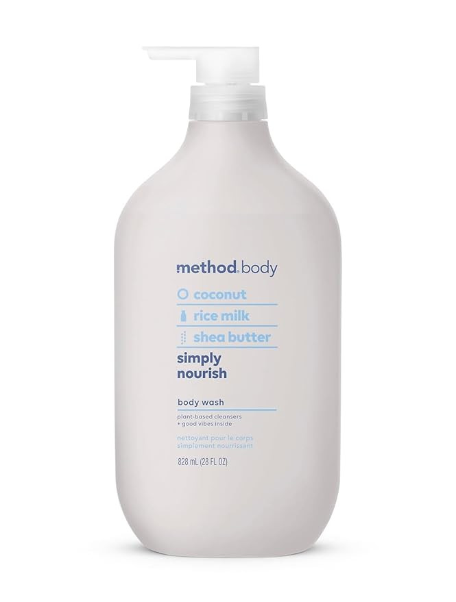 Method Body Wash, Simply Nourish, Paraben and Phthalate Free, Biodegradable Formula, 28 oz (Pack ... | Amazon (US)