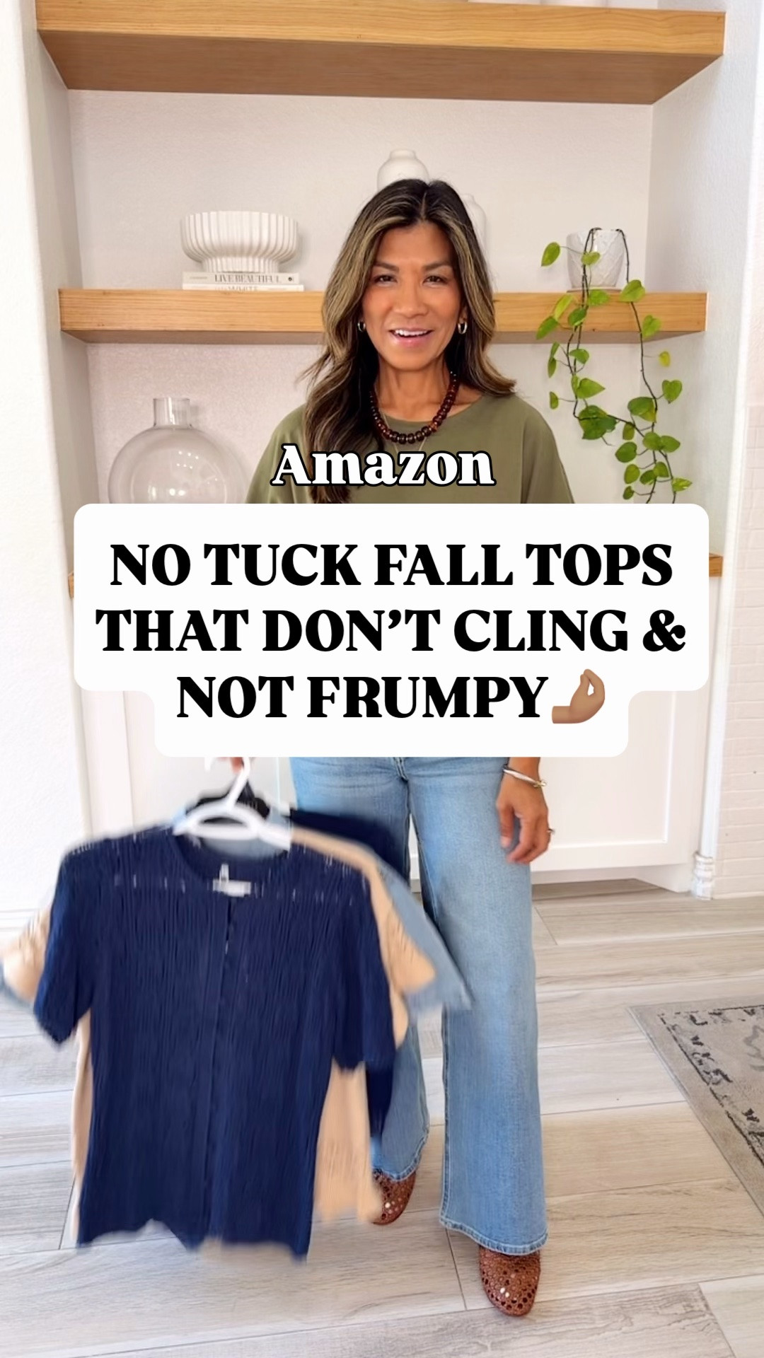I’m 5’2” 118#ish for reference 
All tops are in size small tts except the last one(velvet and lace) -that’s in XS. 
For the striped shirt-I linked 2 and I love both. 
For the denim top-if you are longer torso it will be cropped on you. I linked similar ones that are longer.
White jeans XS tts.
Blue jeans come in length options- wearing size 26 in length 28”- Wash is Frosted Blue
Camo Pants in size XS Short length. You can easily cut the hem to fit you.
Shoes tts.
Bags and accessories are linked.
Fall tops, fall outfits, fashion over 50, work tops, Amazon finds, work wear, casual outfits, over 50 style, midlife fashion, petite fashion,midlife women, affordable fashion, fashion over40

#LTKPetite #LTKOver40 #LTKmomlife