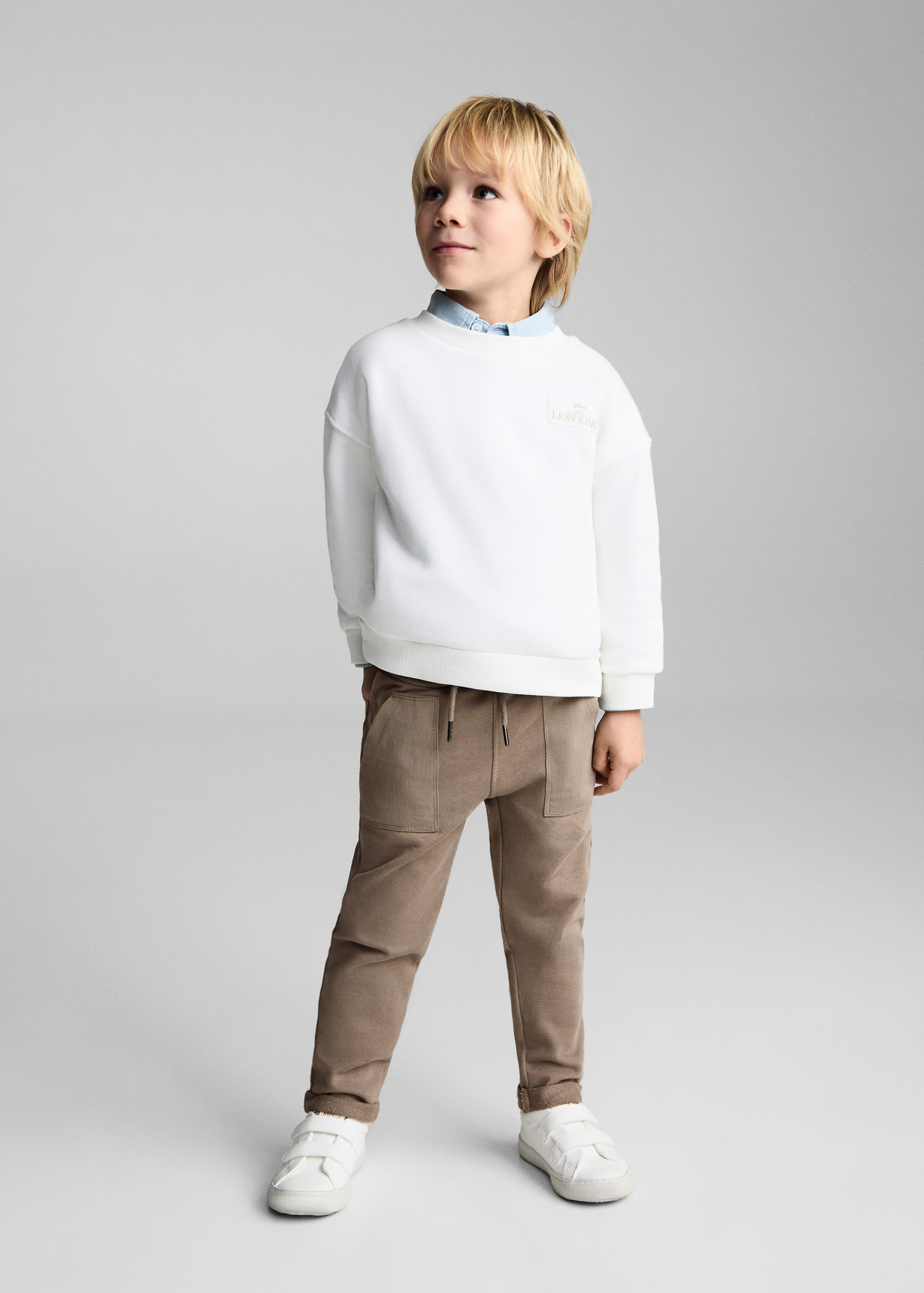 Cotton jogger-style trousers - Kids | MANGO USA | Mango (US/MX/AU)