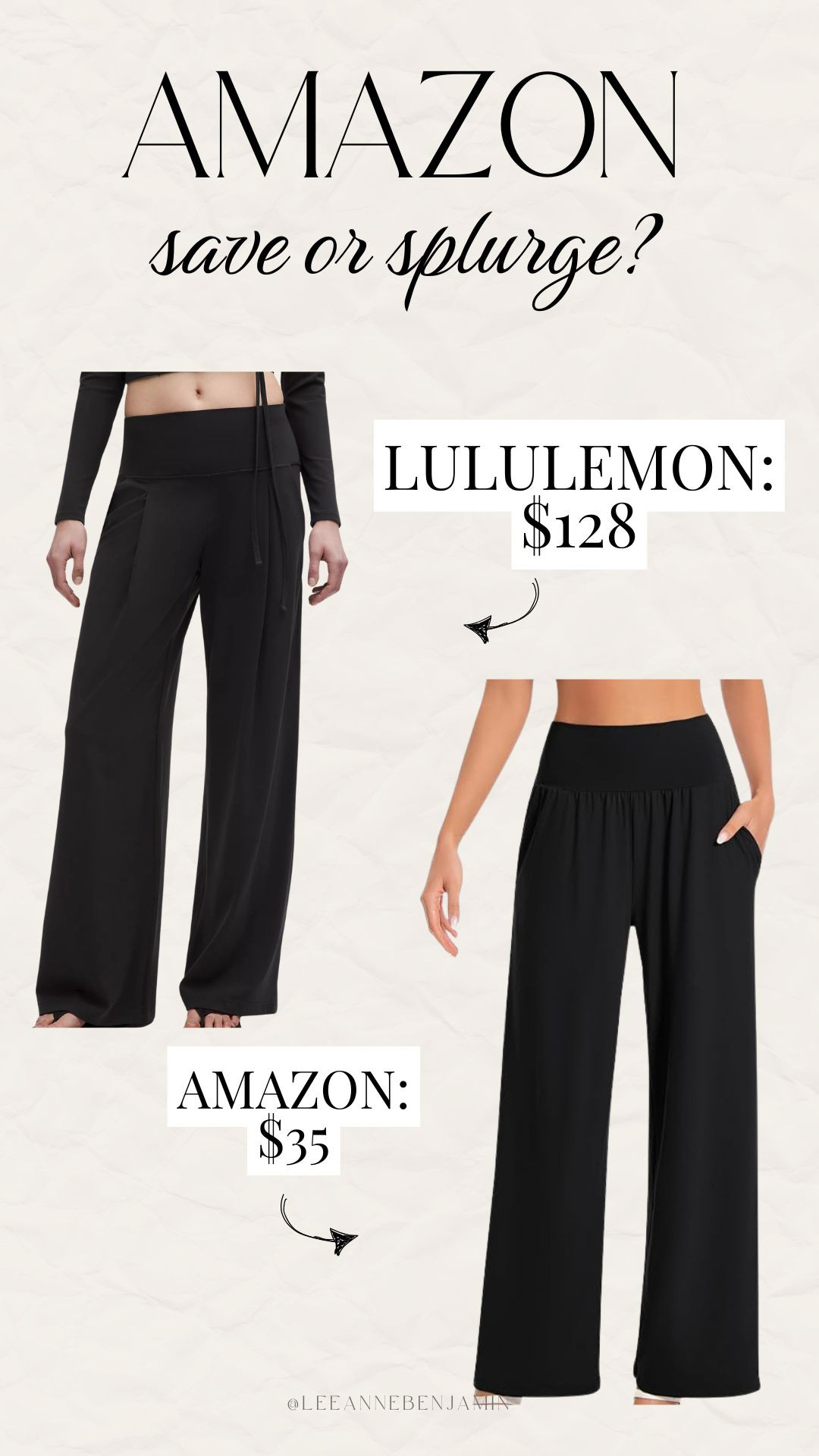 Lululemon look for less lounge pants! 

 #LTKfitnessgoals #LTKActive #LTKSaleAlert