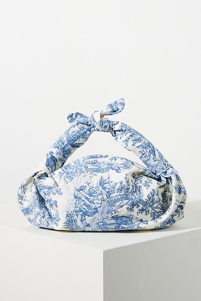 Toile Knotted Clutch | Anthropologie (US)