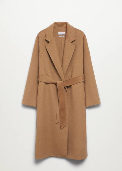 Belt handmade coat | MANGO (UK)