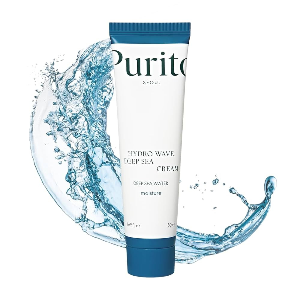 PURITO Deep Sea Cream, Hydration, Lightweight, for All Skin Types, Daily Face Moisturizer, Vegan ... | Amazon (US)