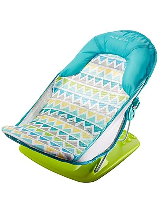 Summer Deluxe Baby Bather (Triangle Stripes) – Bath Support for Use in the Sink or Bathtub – ... | Amazon (US)