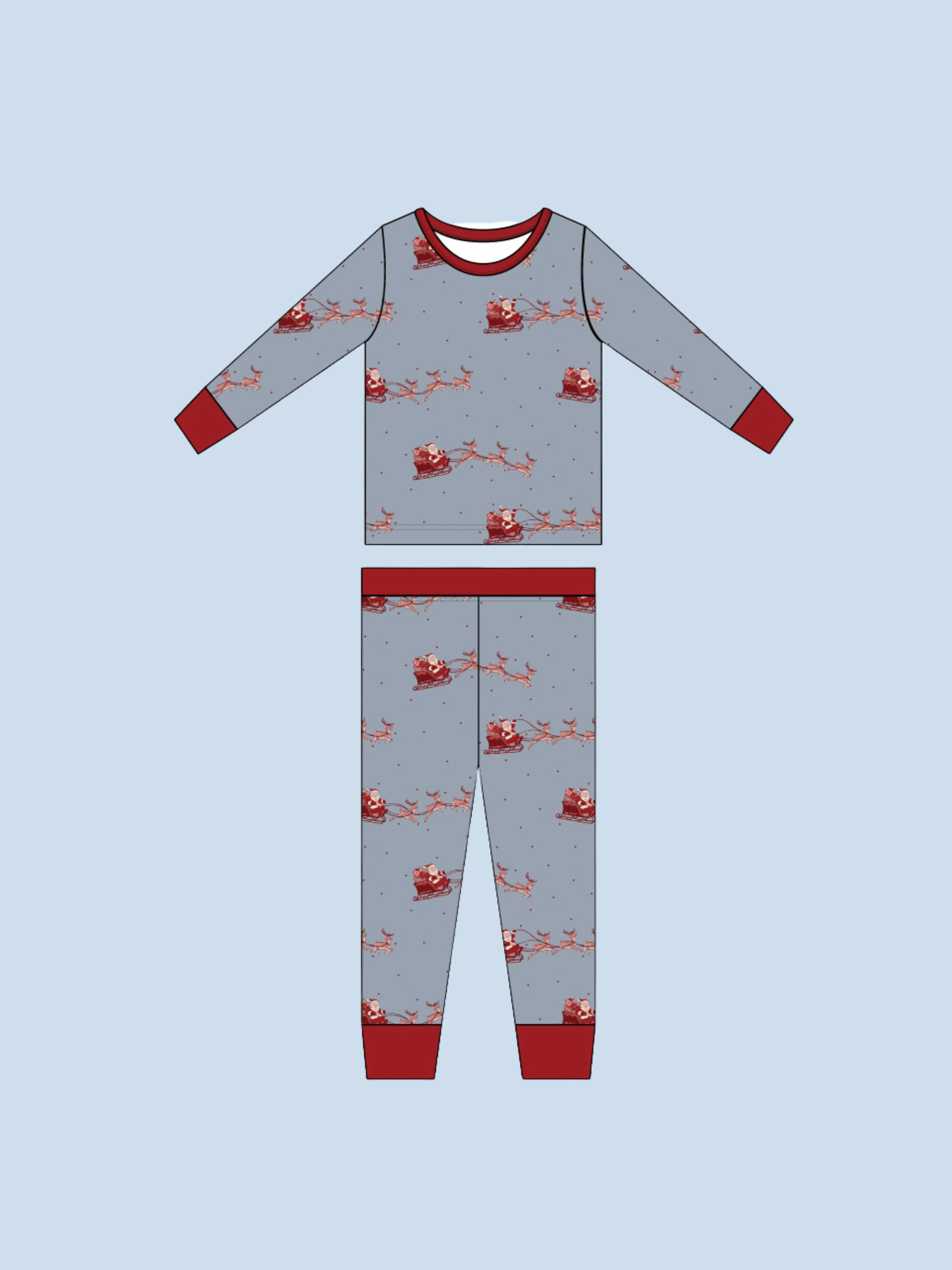 Kids Dashing Through Ribbed Two-Piece Set | Tiny Talulah | PREORDER | Shop Talulah