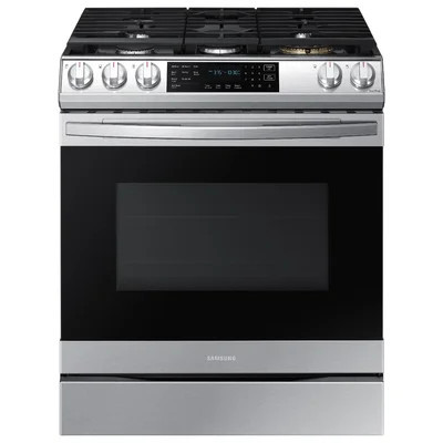 Samsung 6.0 cu ft. Smart Slide-in Gas Range with Air Fry | Wayfair North America