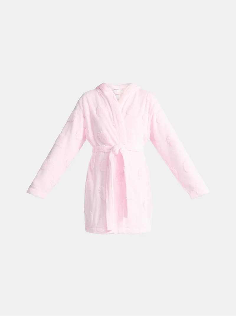 No Boundaries Hooded Robe, Women’s and Women’s Plus | Walmart (US)