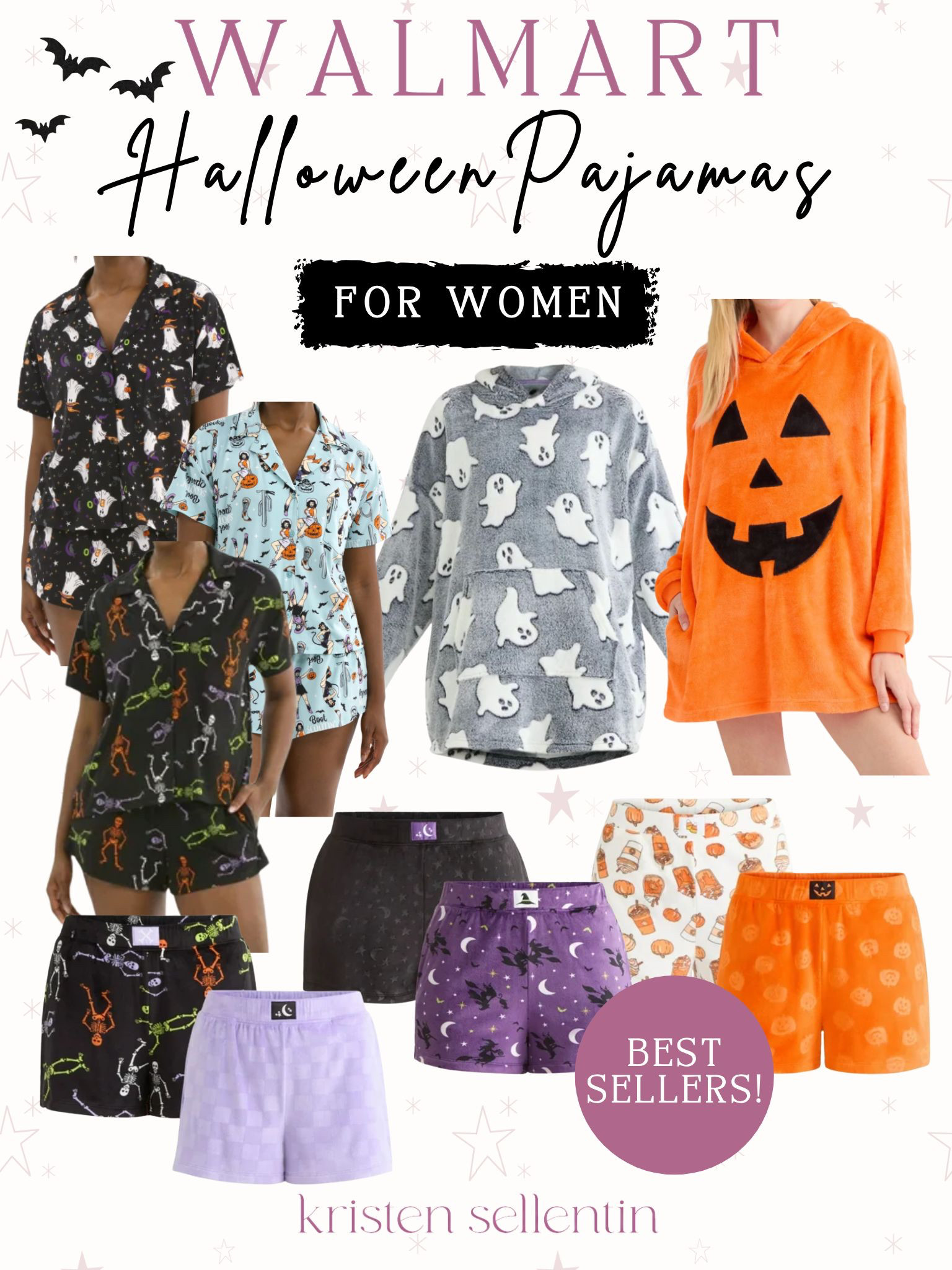 New women's Halloween pajama sets, pants and T shirt pjs @ Walmart! 

 

#LTKSeasonal #LTKFindsUnder50 #LTKStyleTip