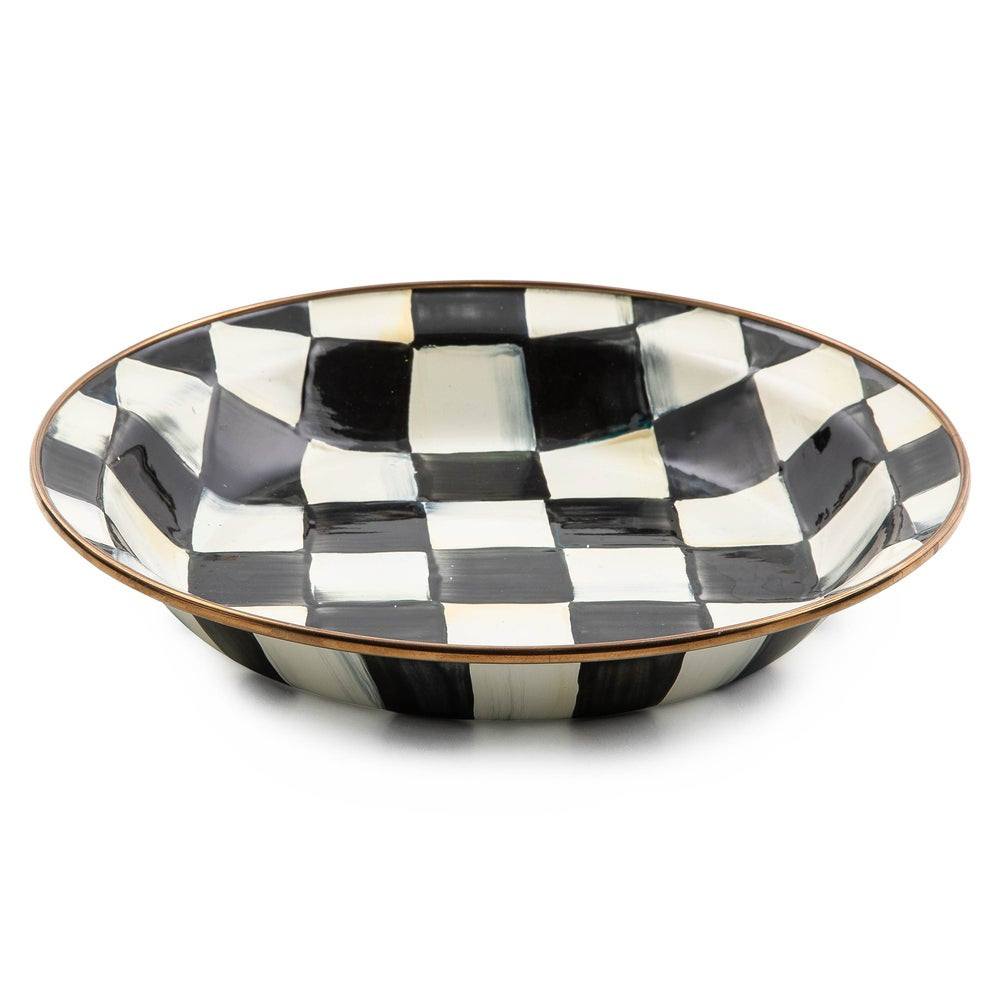 Courtly Check Pie Plate | MacKenzie-Childs