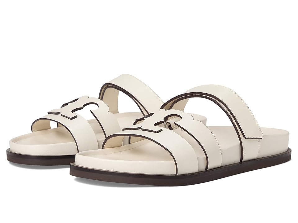 Tory Burch Ines Sport Slide Women's Sandals New Ivory : 9.5 M, Suede | Zappos
