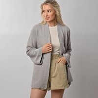 Cotton Cardigan Knitting Kit | Long Summer Knitwear Easy Cardi Knit Pattern By Wool Couture | Etsy (US)