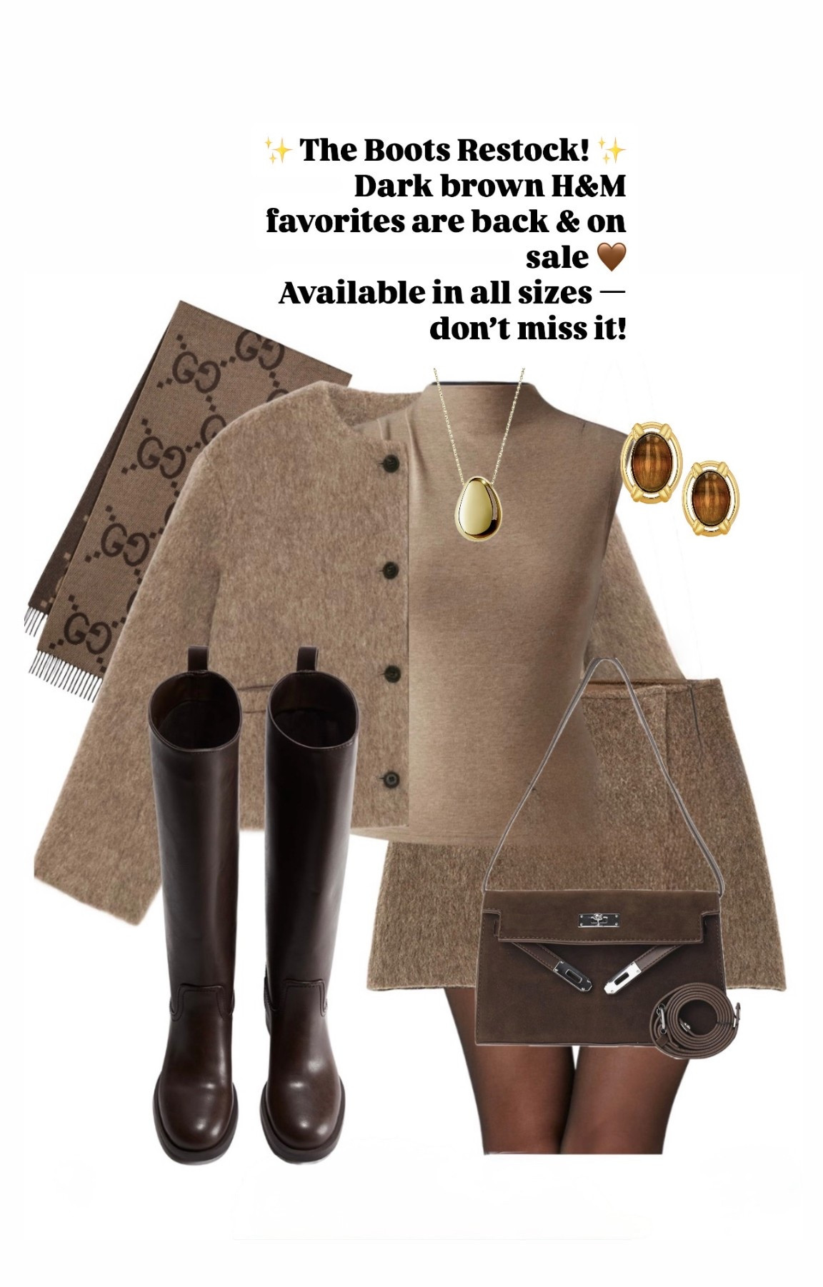 ✨ The Boots Restock! ✨
Dark brown H&M favorites are back & on sale 🤎
Available in all sizes — don’t miss it!

#LTKFindsUnder100 #LTKSaleAlert #LTKFallSale
