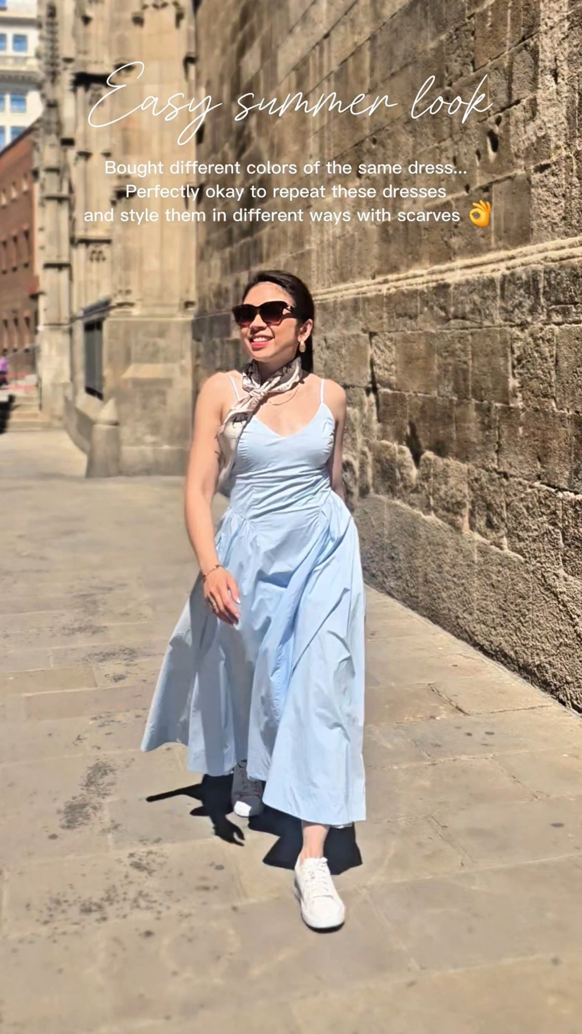 Aritzia dress 💙💙💙 

Diamond Scarf: Dior

#LTKTravel #LTKStyleTip #LTKSeasonal