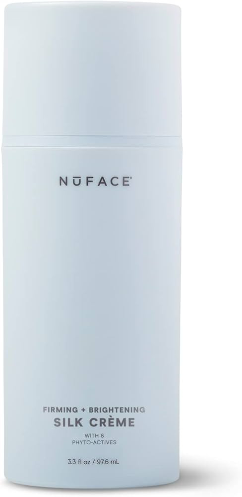 NuFACE Silk Crème Activator – Firming and Brightening Serum for Facial Toning Device, 3.3 Fl O... | Amazon (US)