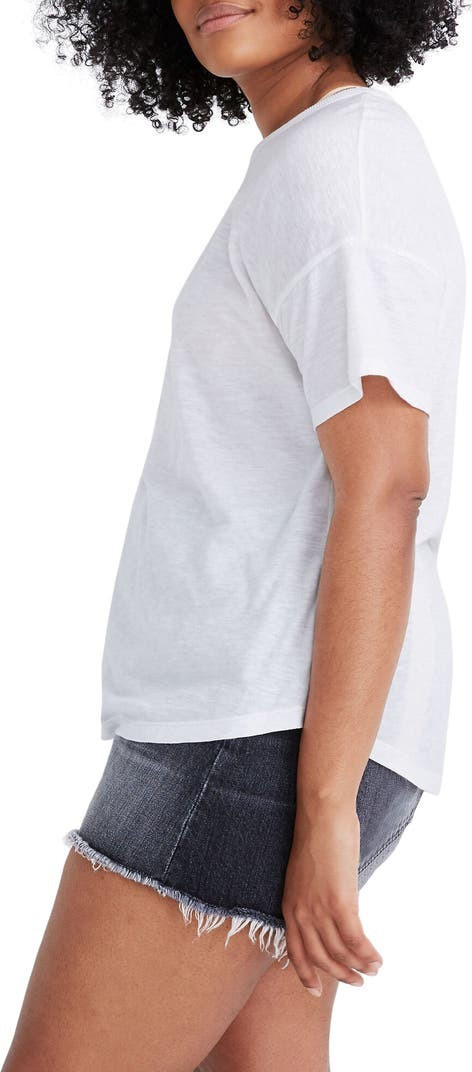 Whisper Cotton Crewneck T-Shirt | Nordstrom