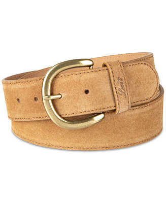 Levi's Women's Leather and Suede Stitched Edge Casual Belt - Macy's | Macy's