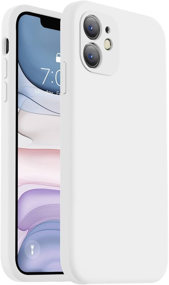 Vooii Compatible with iPhone 11 Case, Upgraded Liquid Silicone with [Flat Edges] [Camera Protecti... | Amazon (US)