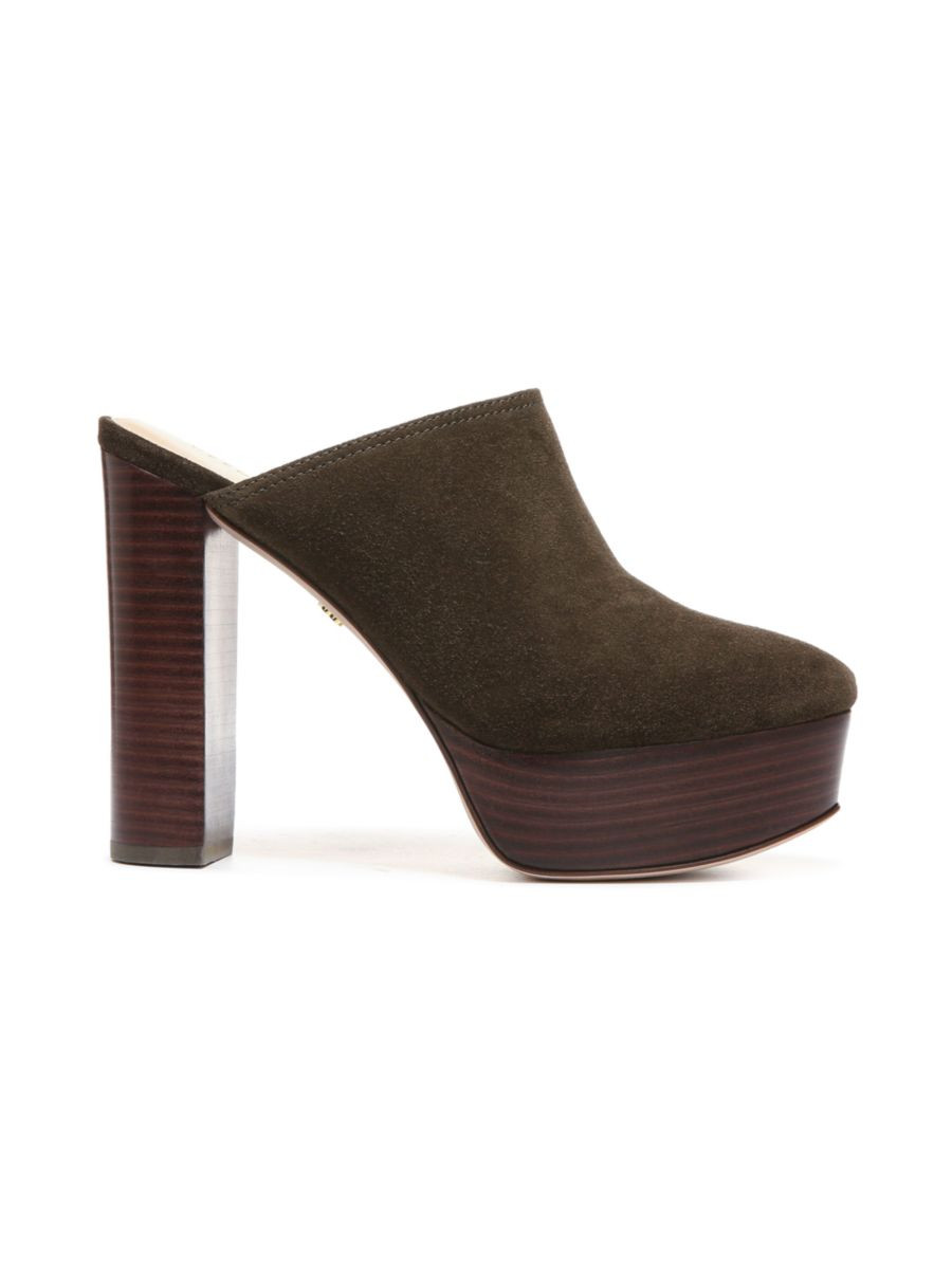 Veronica Beard
 

Maren Suede Platform Mules



4.1 out of 5 Customer Rating | Saks Fifth Avenue