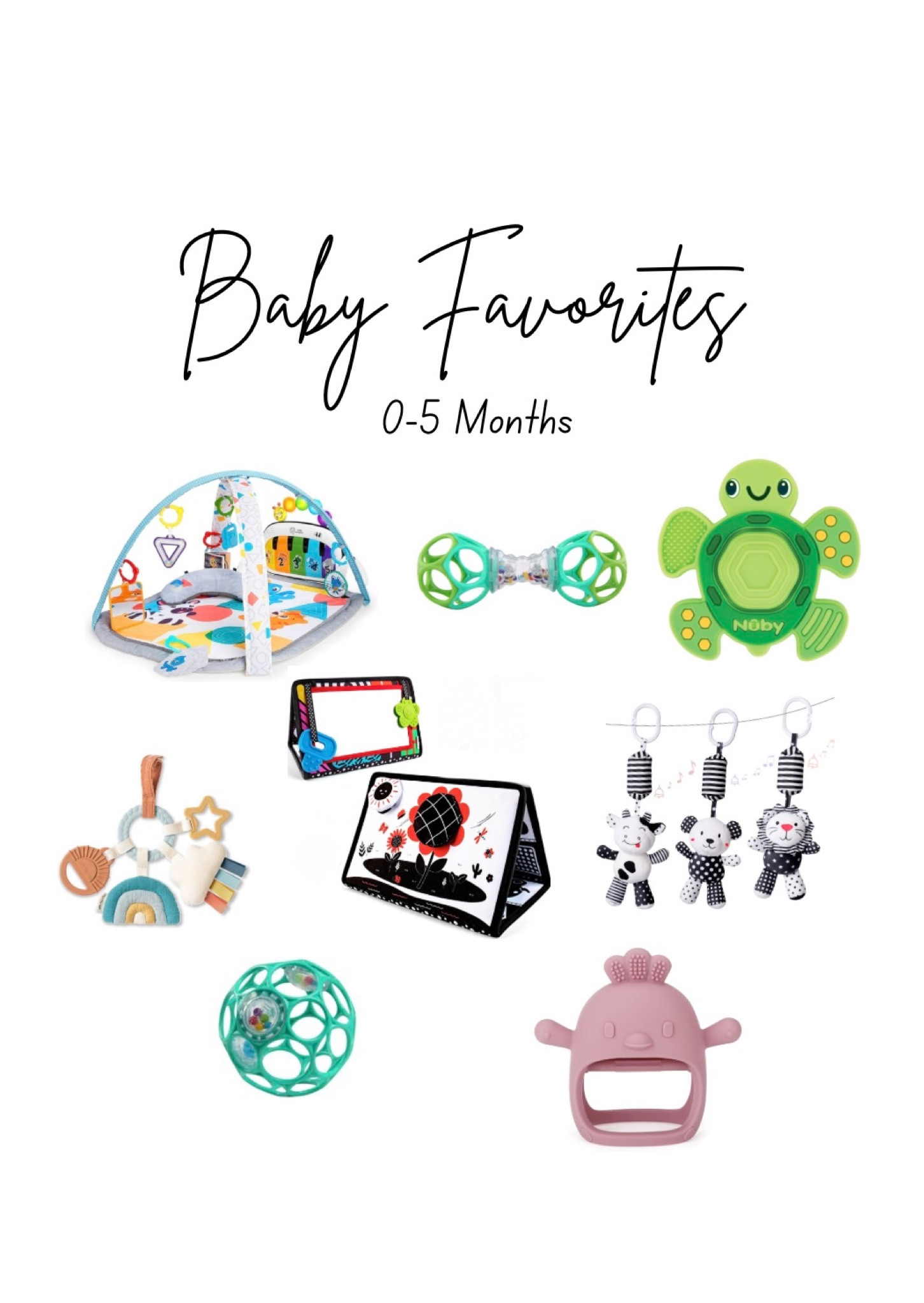Newborn Baby Favorites 

Newborn, baby toys, tummy time

#LTKfindsunder50 #LTKbaby #LTKbump