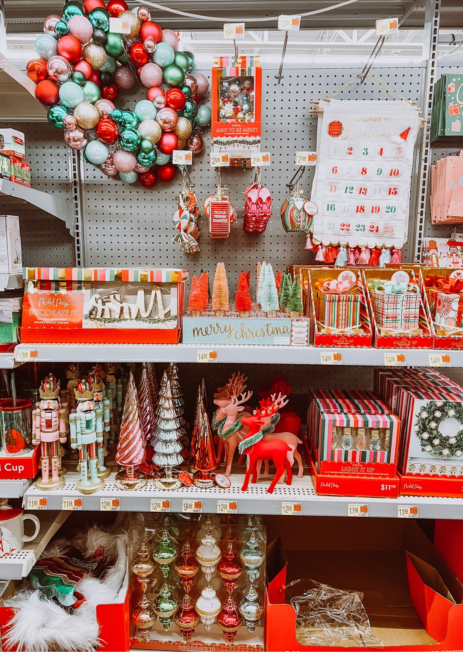 Cute holiday decor at Walmart right now!! It’s all the new packed party line and super fun and colorful! 

#LTKHoliday #LTKSeasonal #LTKhome