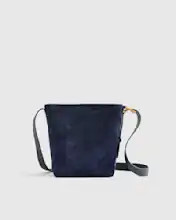 Italian Suede Bucket Crossbody | Quince