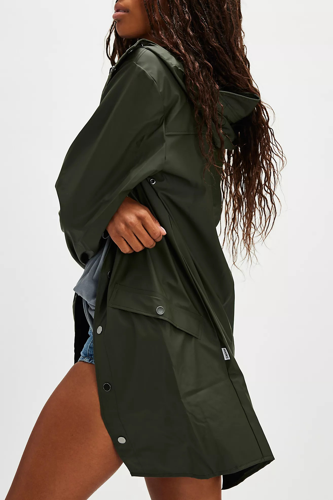 Rains Long Jacket | Free People (Global - UK&FR Excluded)