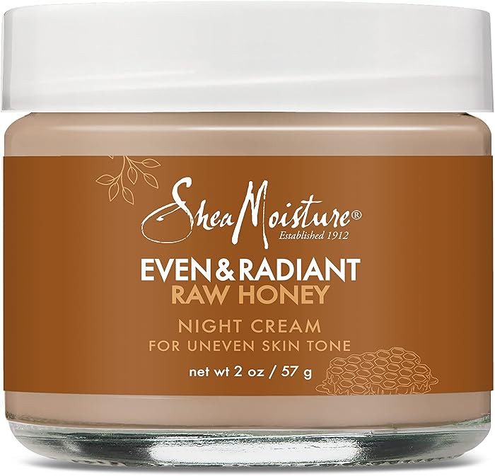 SheaMoisture Even and Radiant Face Cream For Uneven Skin Tone and Dark Spots Night Cream With Raw... | Amazon (US)