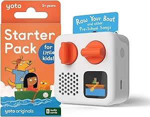 Yoto Mini (2024 Edition) + Starter Pack for Little Kids Bundle – Screen-Free Bluetooth Audio Pl... | Amazon (US)